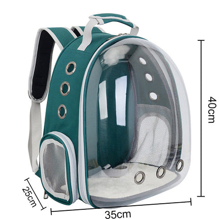 Transparent Capsule Pet Backpack