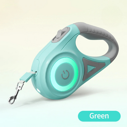 LED Retractable Dog Leash