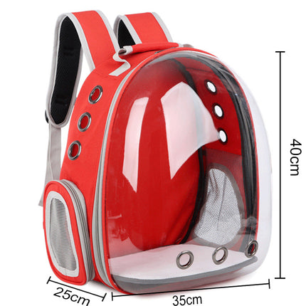 Transparent Capsule Pet Backpack