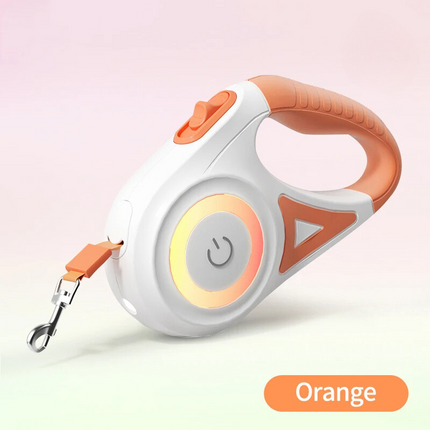 LED Retractable Dog Leash