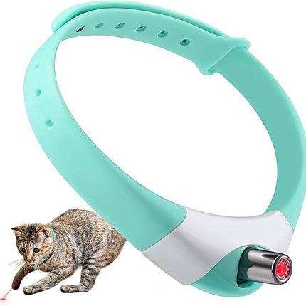Wearable Interactive Cat Toy Collar