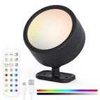 Black Shell / 1 Lamp 1 Remote Control / RGBCW