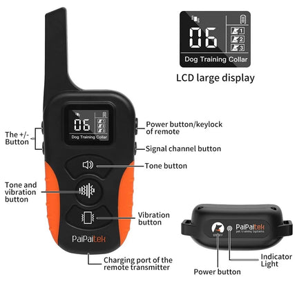 No-Shock Dog Training Collar