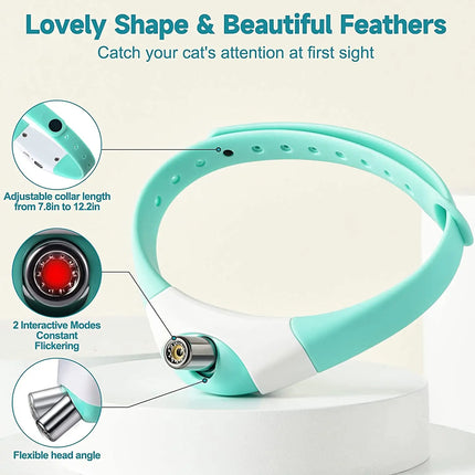 Wearable Interactive Cat Toy Collar