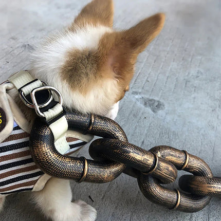 Funny Chain Dog Leash