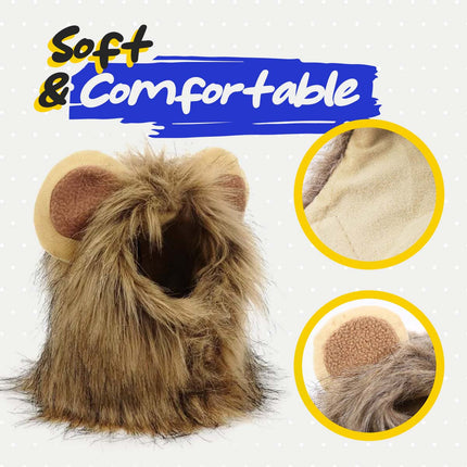 Lion Mane Cat Costume