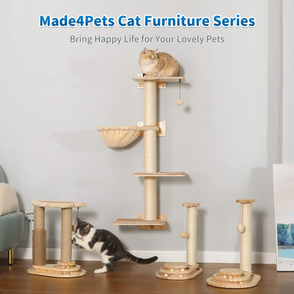 Interactive Cat Scratching Post