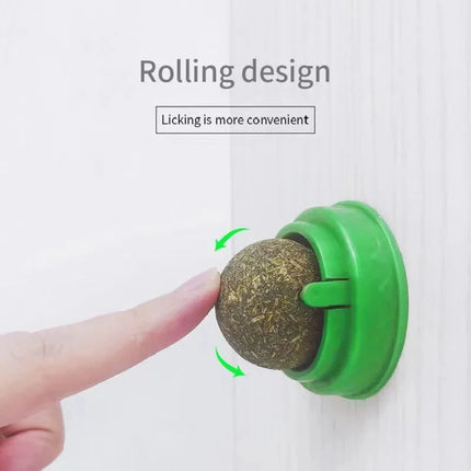 Wall-Mounted Catnip Balls