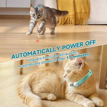 Wearable Interactive Cat Toy Collar