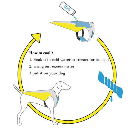 Cooling Dog Vest Harness