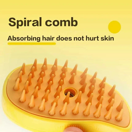 Cat Steam Grooming Brush