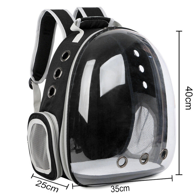 Transparent Capsule Pet Backpack