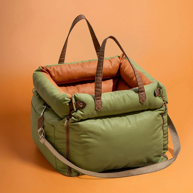 Vintage Dog Car Seat Bed