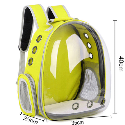 Transparent Capsule Pet Backpack