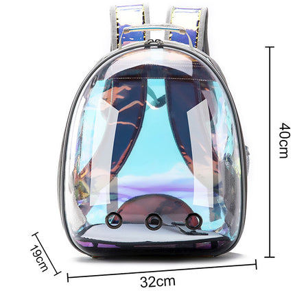 Transparent Capsule Pet Backpack