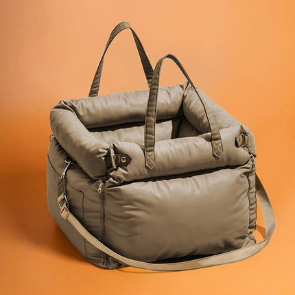 Vintage Dog Car Seat Bed