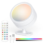 White Shell / 1 Lamp 1 Remote Control / RGBCW