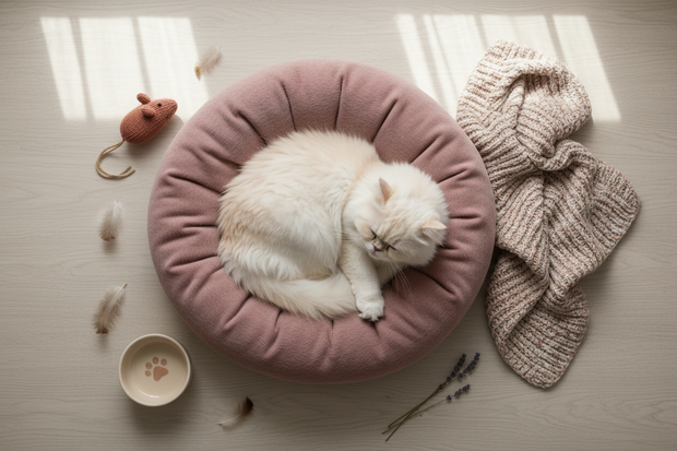 Banner image for: <h2>Comfort cats curl up to.</h2>